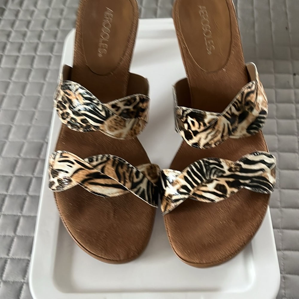 Animal Print Women's Sandal - Picture 7 of 12